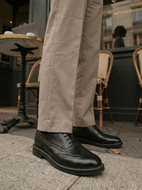 Wide Fit Oxford Brogues