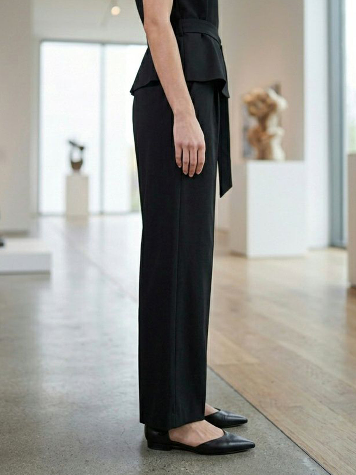 Point Toe Flats, toe detail