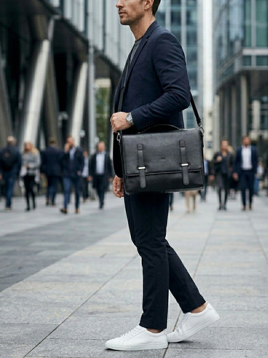 Messenger Bag in Dark Brown