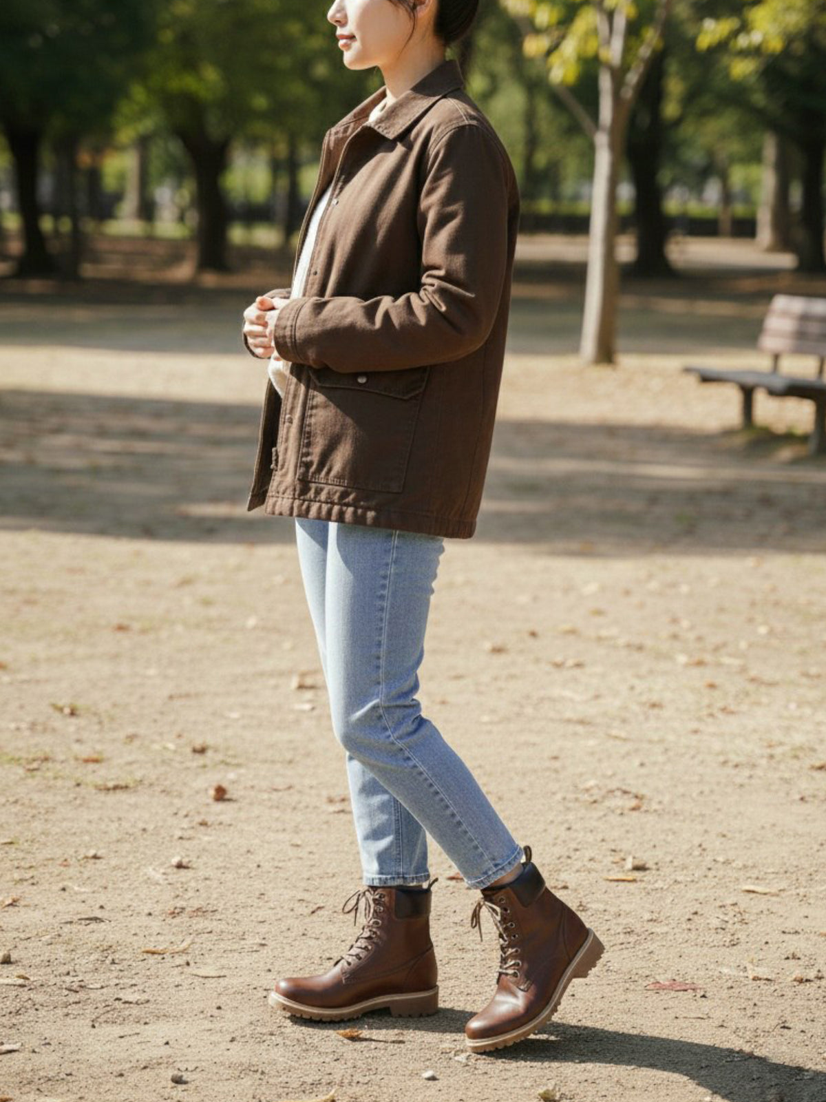 Dock Boots in Chestnut