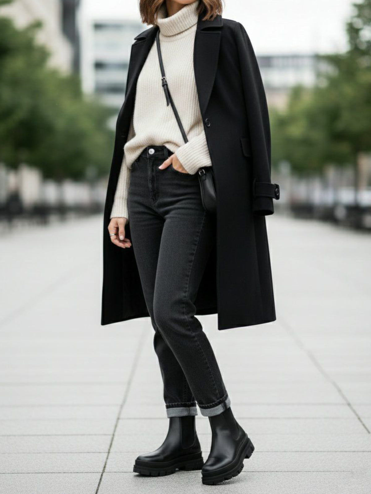 Luxe Track Sole Chelsea Boots