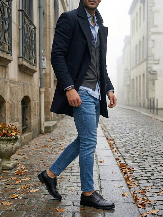 Waterproof Derbys in Black