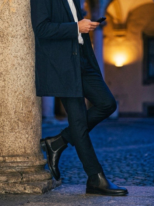 Waterproof Chelsea Boots in Black