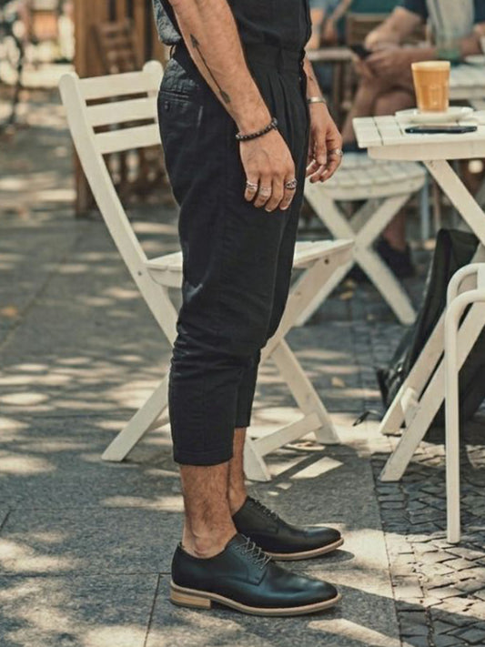 Casual Derbys in Tan