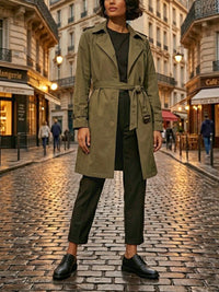 Waterproof Derbys, on model