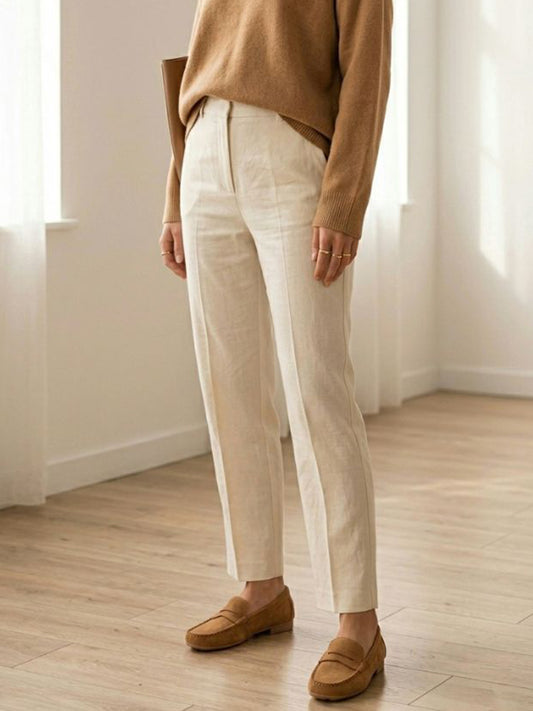 Vegan Suede Penny Loafers in Chestnut Vegan Suede