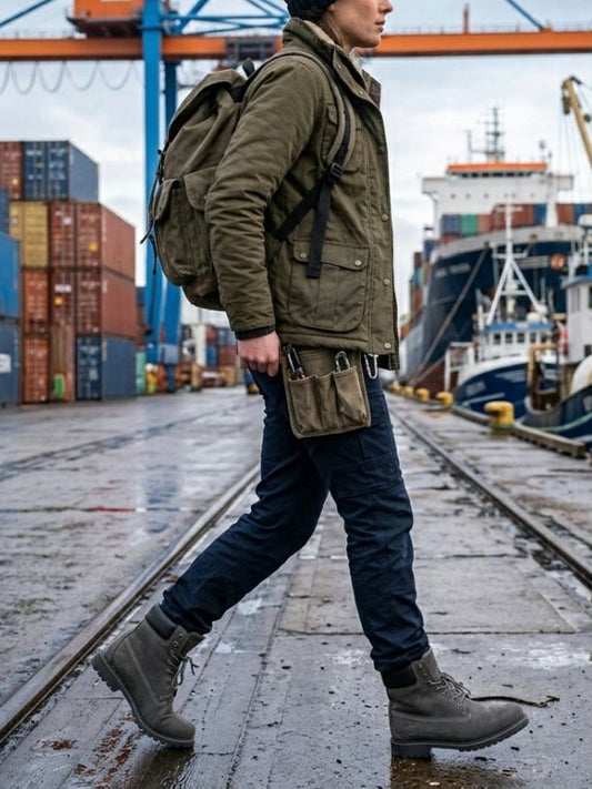 Insulated Dock Boots in Chestnut