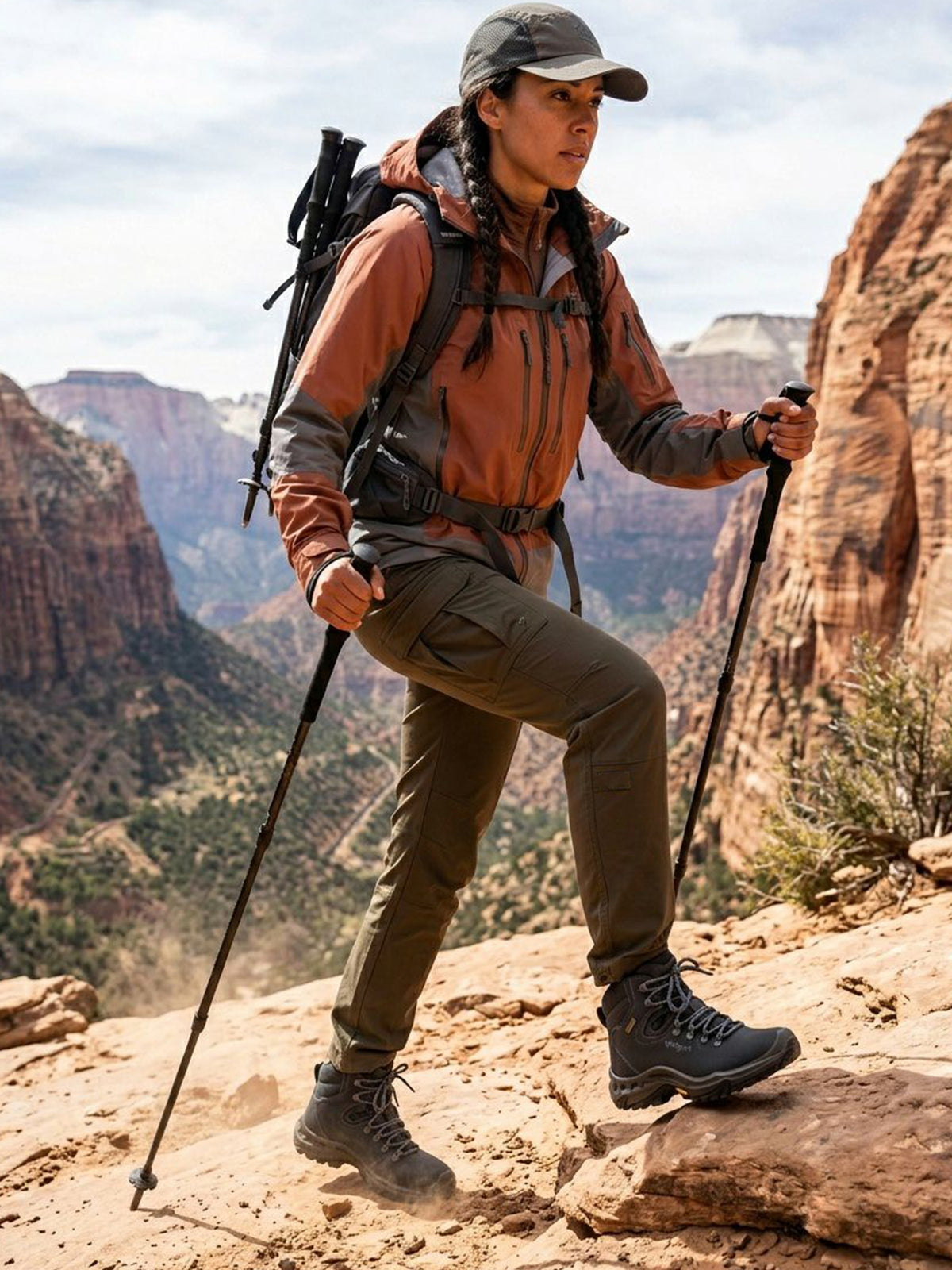 WVSport Waterproof Hiking Boots in Dark Blue