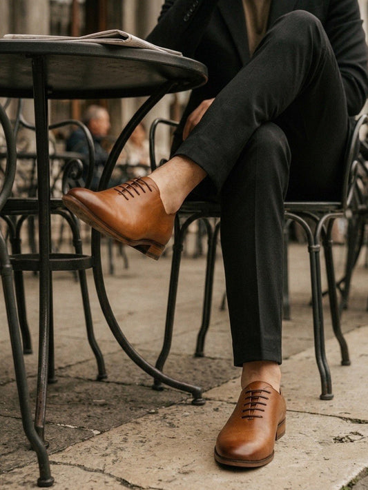 81 Oxfords in Tan