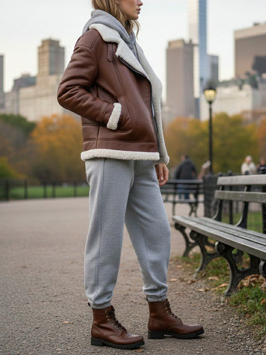 Work Boots in Chestnut