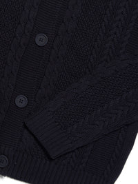Chunky Button Up Knitted Cardigan