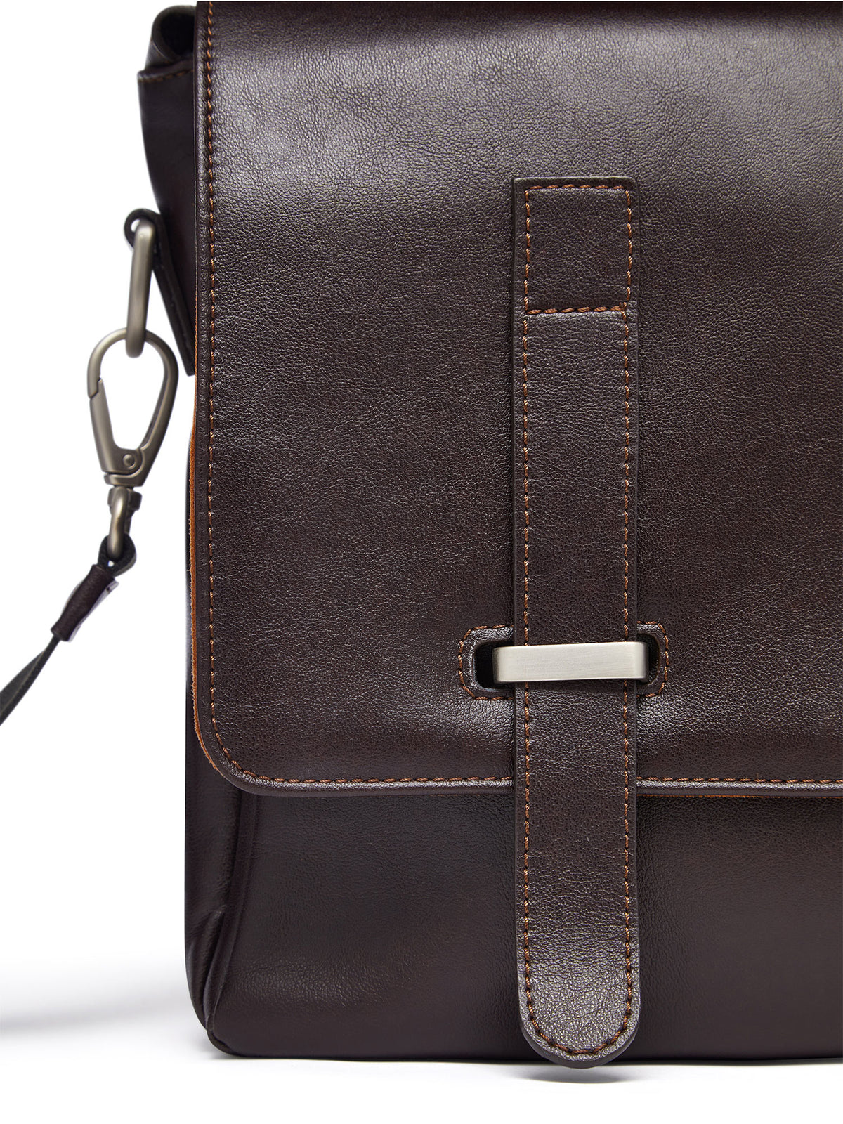 Messenger Bag in Dark Brown