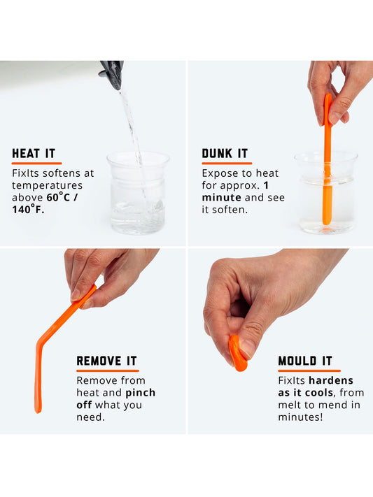 Fixits 8 Pack For Diy And Repair in Black & White
