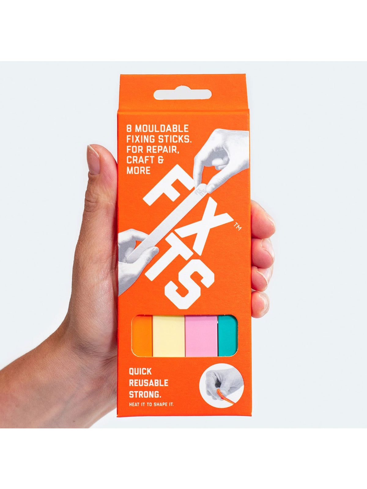 Fixits 8 Pack For Diy And Repair in Pink, Green, Yellow and Orange