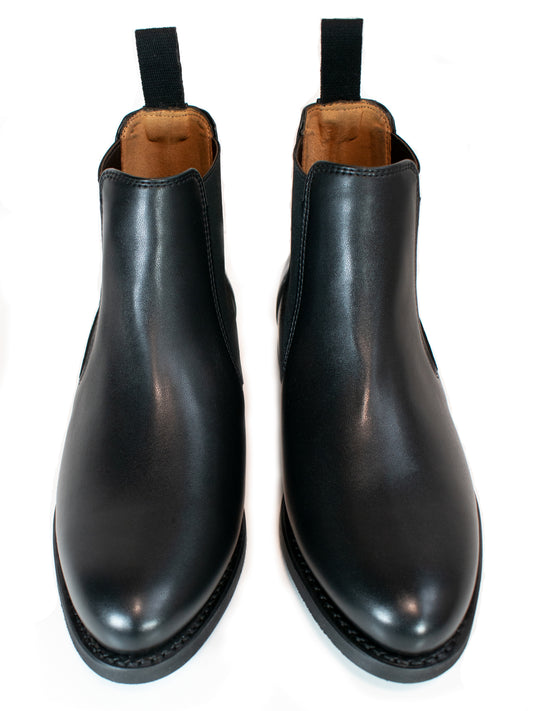Goodyear Welt Chelsea Boots in Black