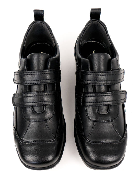 Kids Velcro Strap Shoes in Black