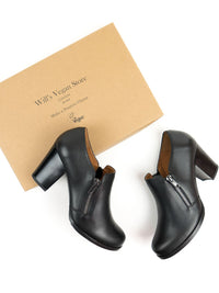 Zip Heels, heel detail
