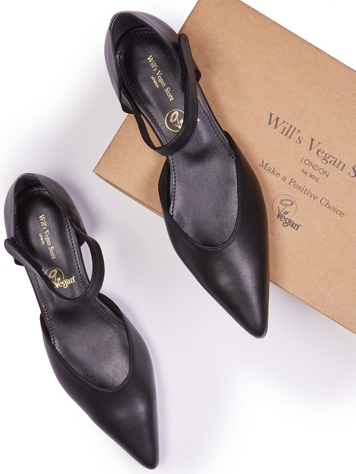 Point Toe Flats, toe detail