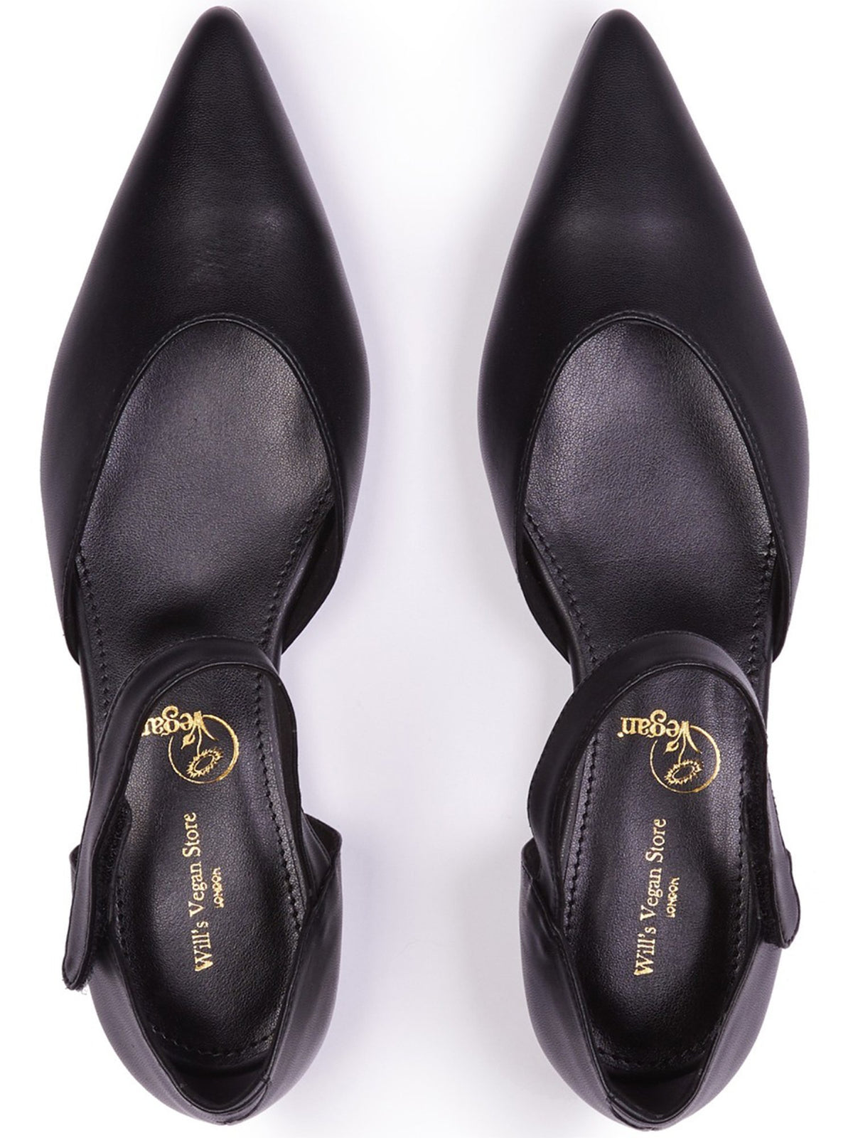 Point Toe Flats, toe detail