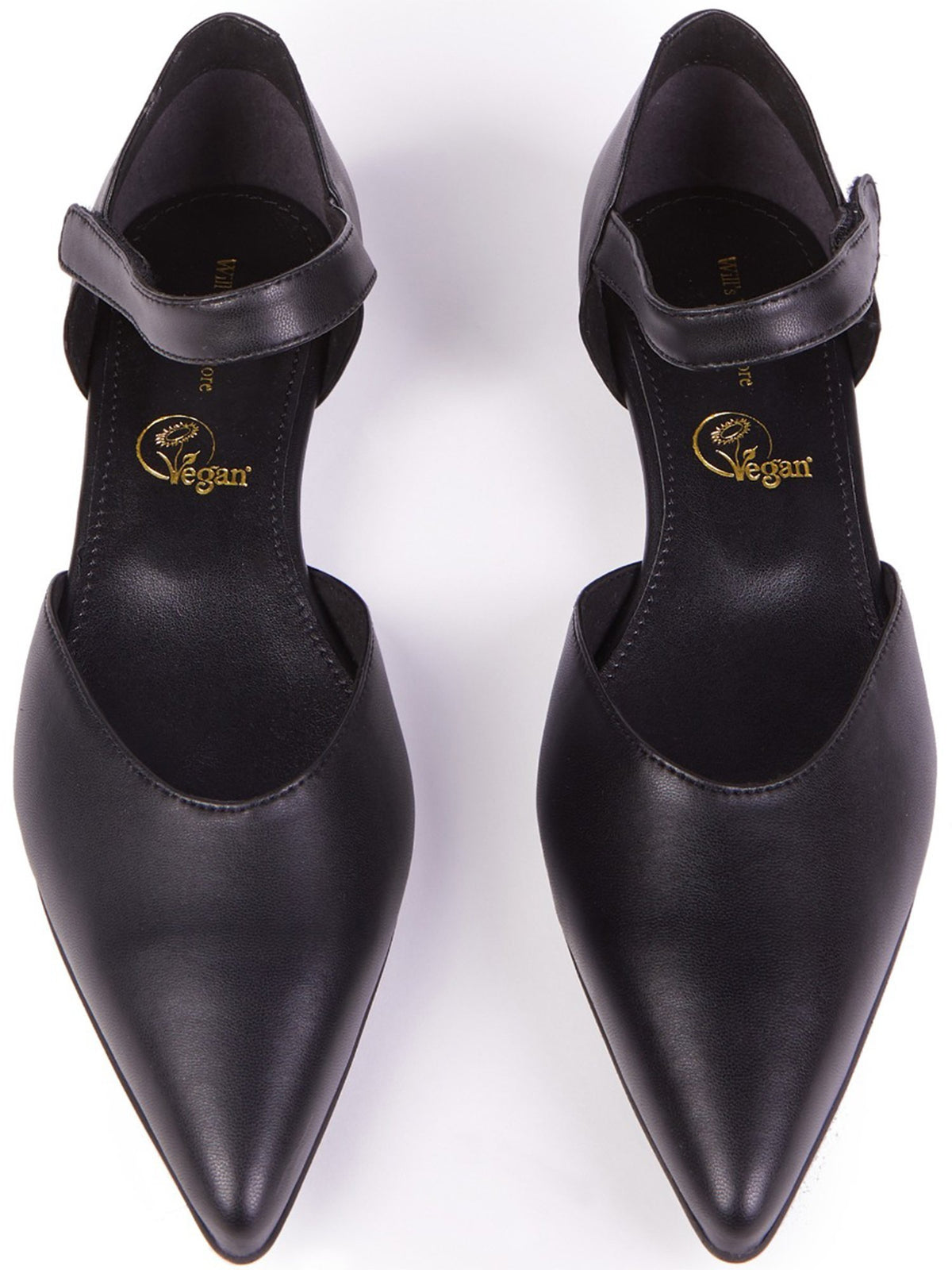 Point Toe Flats, toe detail