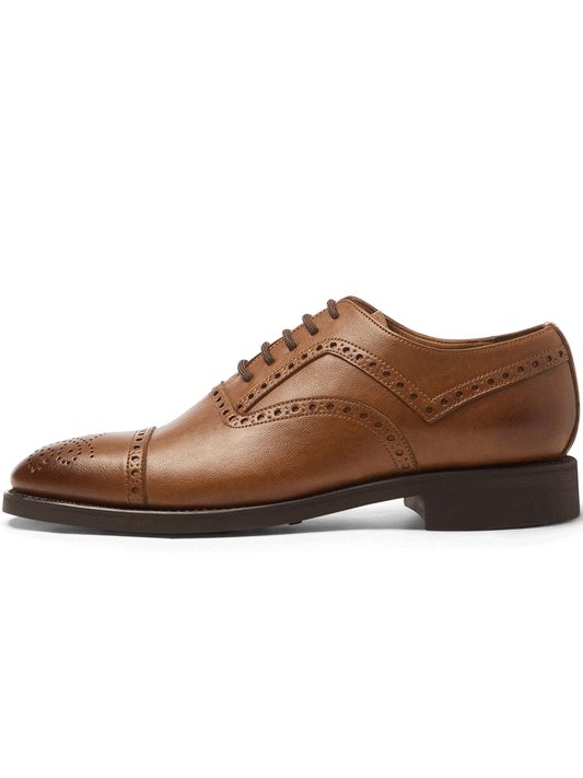 Goodyear Welt Brogues in Tan
