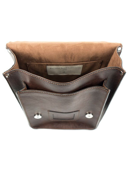 Large Backpack Satchel in Dark Brown
