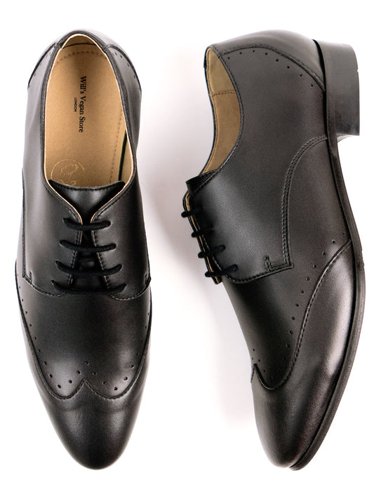 Slim Sole Brogues in Tan