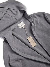 Recycled Zip Up Knit Hoodie, detail