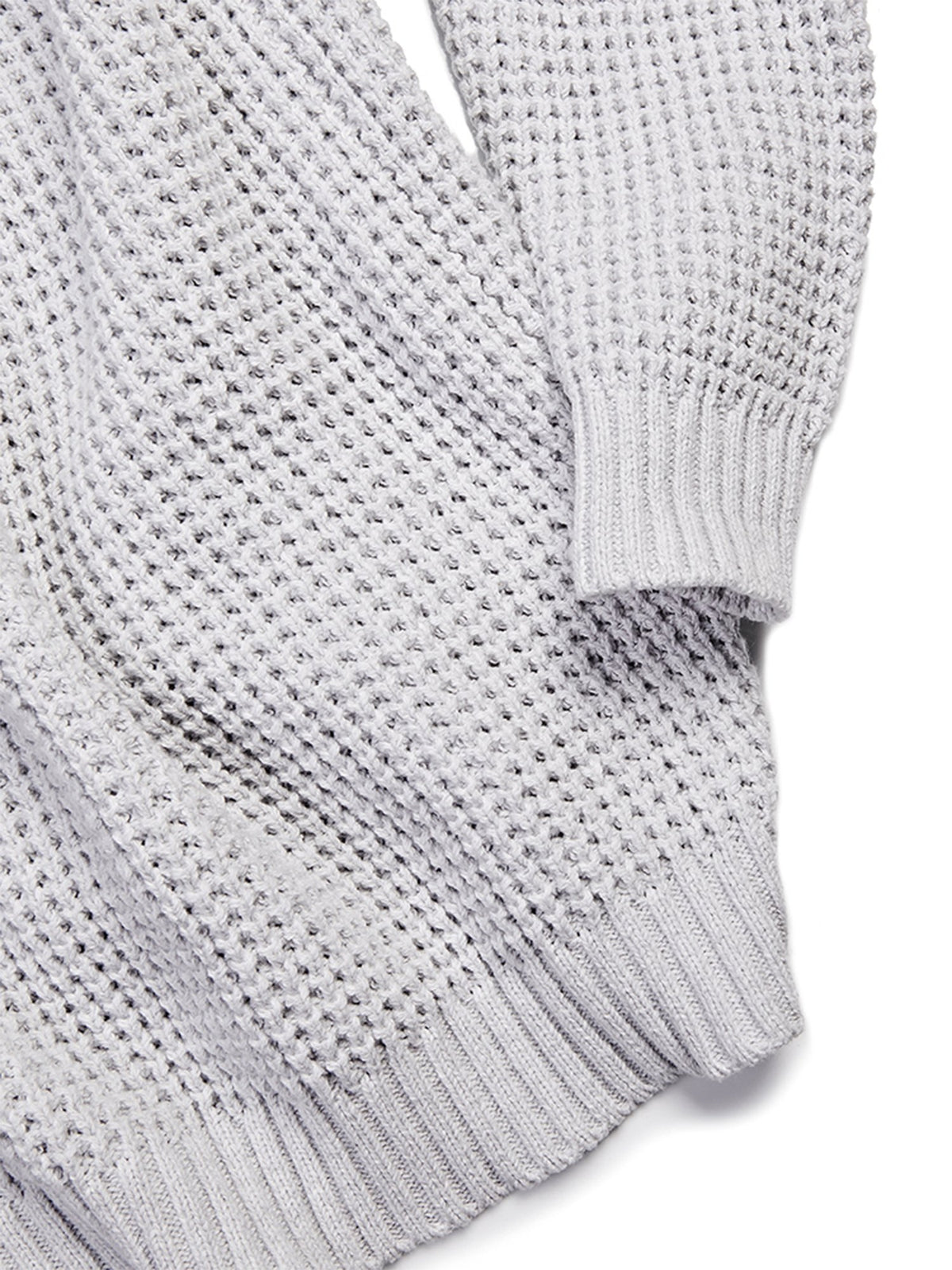 Recycled Chunky Rib, detail