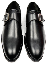Goodyear Welt Monks in Black